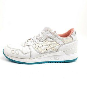 ASICS GEL-Lyte III 3 Miami Vice Shoes Mens Size 7.5 White Leather H540L 39.5 EU